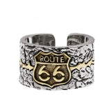 Bague Johnny Hallyday - Route 66 | Johnny Hallyday Fanclub