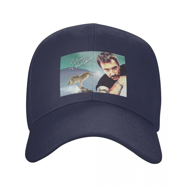 Casquette Johnny Hallyday - Loup #2 | Johnny Hallyday Fanclub