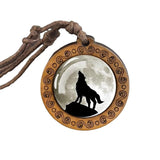 Collier pendentif en bois Johnny Hallyday - Loup 28 modèles | Johnny Hallyday Fanclub