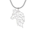 Collier pendentif Johnny Hallyday - Loup #3 | Johnny Hallyday Fanclub