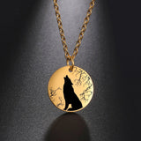 Collier pendentif Johnny Hallyday - Médaillon loup | Johnny Hallyday Fanclub