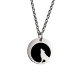 Collier pendentif Johnny Hallyday - Médaillon loup | Johnny Hallyday Fanclub