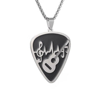 Collier pendentif Johnny Hallyday - Médiator #1 | Johnny Hallyday Fanclub