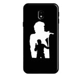 Coque de téléphone Johnny Hallyday Samsung Galaxy A - A3, A5, A6, A7, A8, A9, A310, A320, A510, A520 7 modèles | Johnny Hallyday Fanclub