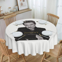 Nappe de table ronde Johnny Hallyday 6 modèles | Johnny Hallyday Fanclub