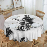 Nappe de table ronde Johnny Hallyday 6 modèles | Johnny Hallyday Fanclub