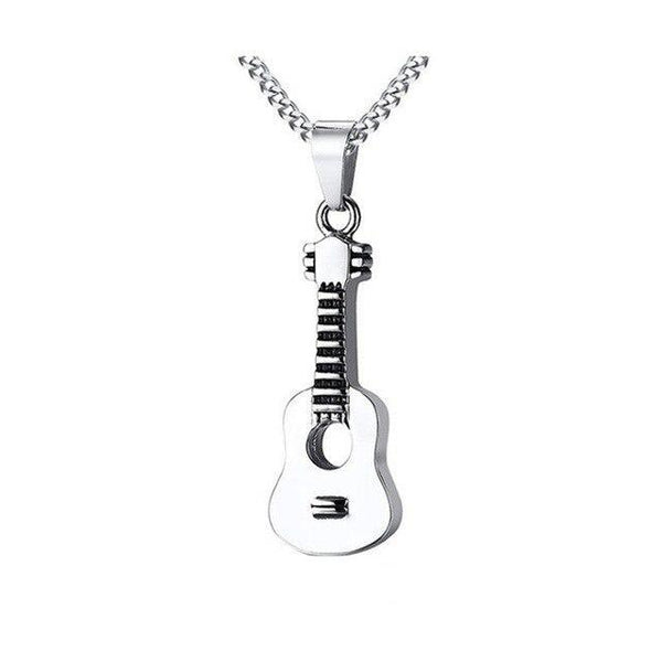 Collier pendentif Johnny Hallyday - Guitare acoustique #2 | Johnny Hallyday Fanclub