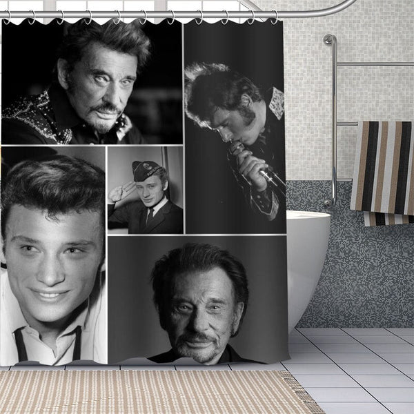 Rideau de douche Johnny Hallyday - 14 modèles | Johnny Hallyday Fanclub