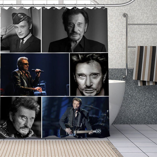 Rideau de douche Johnny Hallyday - 14 modèles | Johnny Hallyday Fanclub