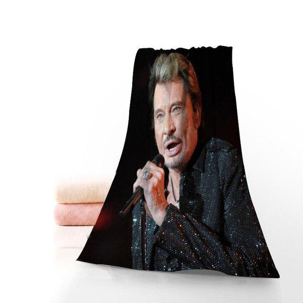 Serviette de bain Johnny Hallyday 20 modèles | Johnny Hallyday Fanclub